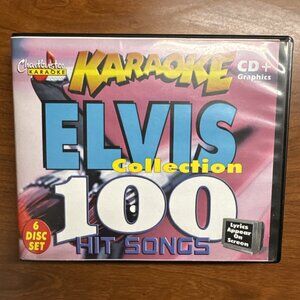 RARE Chartbuster Karaoke Elvis Presley 100 Hit Song‎ Collection - 6 Disc Set HTF